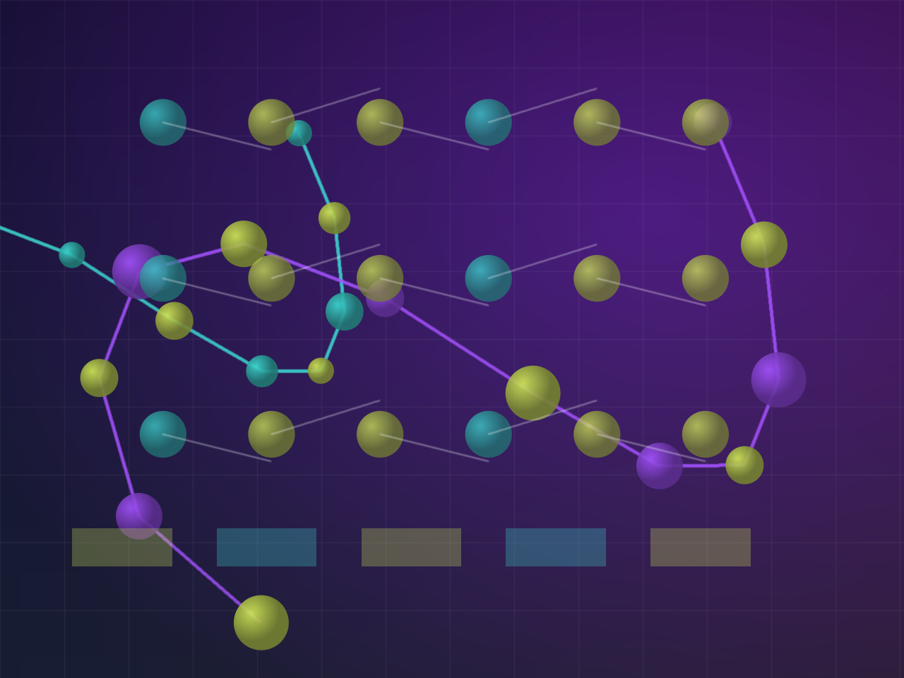 Abstract manufacturing platform visual