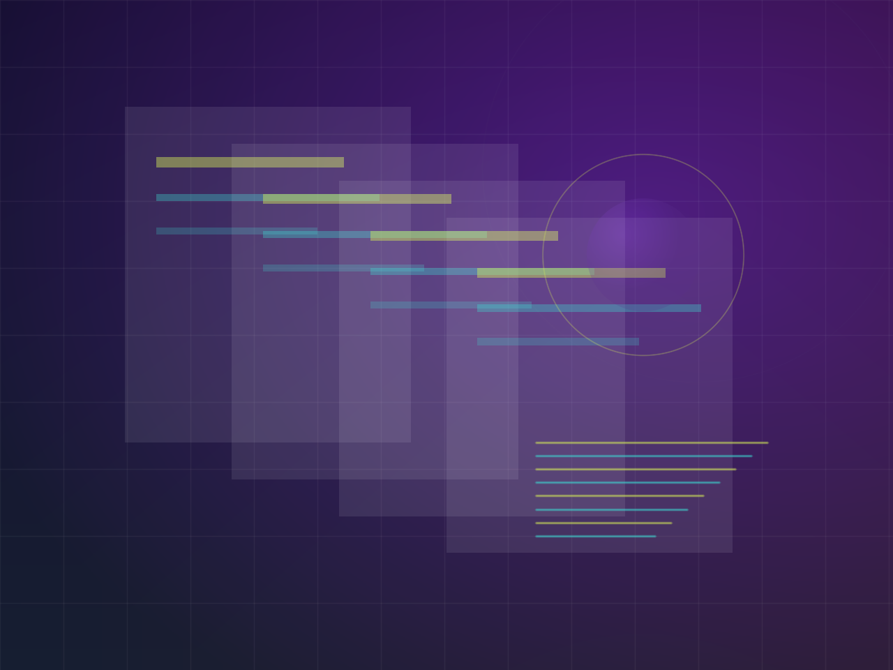 Abstract regulatory documentation visual