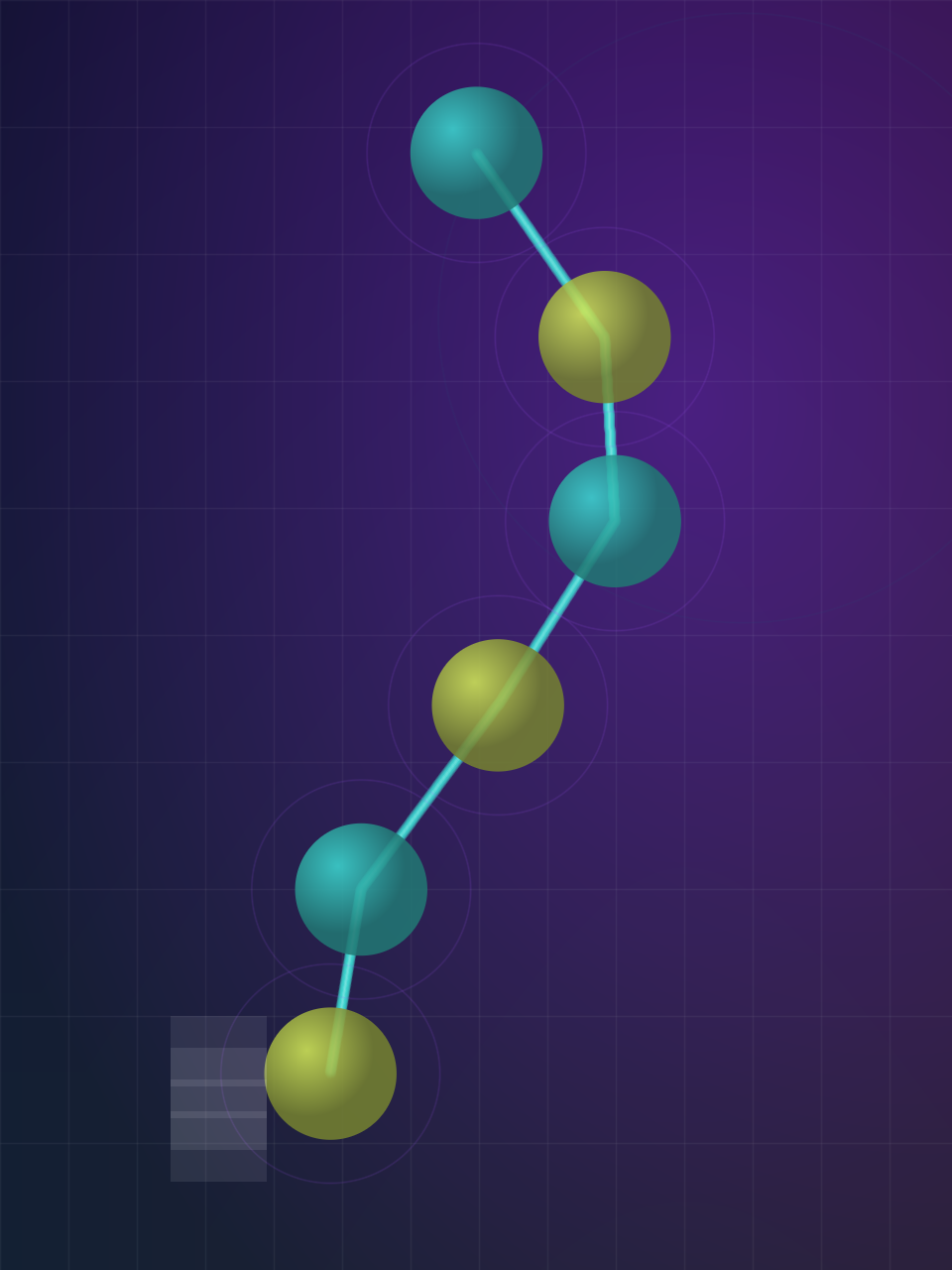 Abstract technology transfer process visual